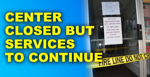 The Fannin County Senior Center on West First Street in Blue Ridge had to be closed after suffering extensive damage caused by burst water pipes. The problem was discovered by Blue Ridge City Councilman Jack Taylor Christmas Eve when he drove by the center and saw water running out of the building. Despite the closure, services anchored at the center will continue until repairs are made.
