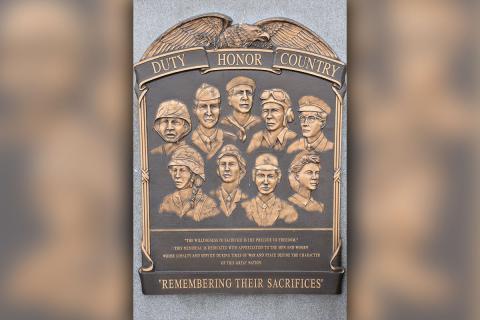 Veterans who made the supreme sacrifice will be remembered Memorial Day in a ceremony at Veterans Memorial Park.