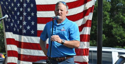 State Representative Johnny Chastain urged voters to research an upcoming property rights issue concerning private waterways and the State of Georgia. 