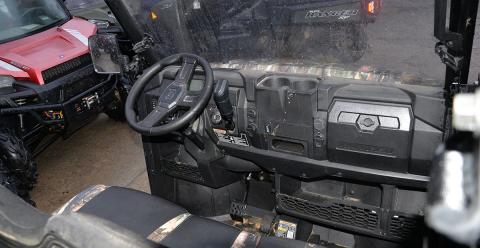 Steering wheels, a rear view mirror and full seat are among the requirements for MPOHV on county roads.