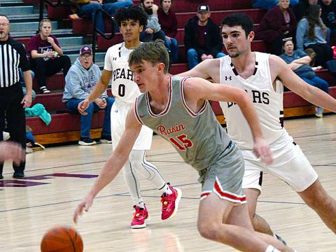 Avery Crowder (15) scored 22 points in the Copper Basin win over Whitwell to end the Cougars’ regular season home schedule.