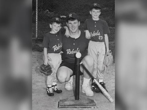 Shown are left, brother, Tyler, father, William and a young Seth McClure.