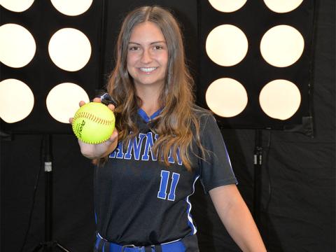 Lady Rebel senior Aidyn Patterson is expected to be one of the leaders on Fannin County’s varsity softball team.
