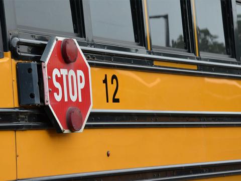 Running a school bus stop sign will cost $1,000.