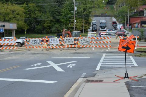 Mountain Street was originally scheduled to re-open September 11, but now will remain closed through September 15.