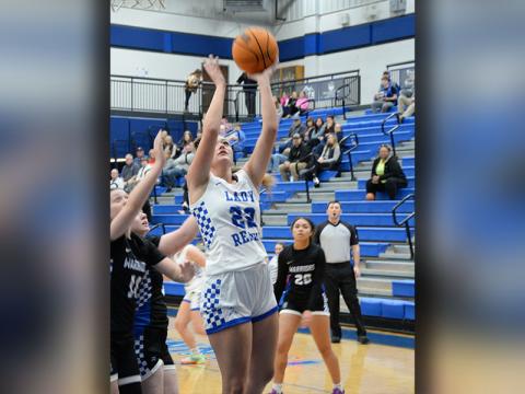 Reese Lewis has dominated in the paint both offensively and defensively for the Lady Rebels. 
