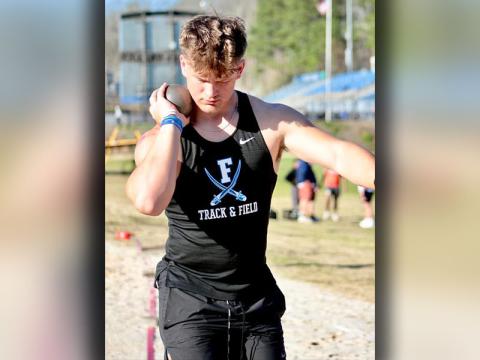 Cooper Born placed in the top three at two events for Fannin County at Walton County High School.