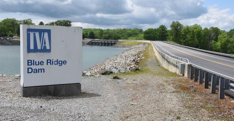 TVA spokesman Adam May said Saturday afternoon that ground sensors at Blue Ridge Dam “did not indicate ground motions requiring any inspections.” Blue Ridge Dam lies approximately 80 miles from the earthquake’s epicenter, May said.