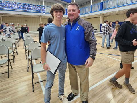 Conrad Head chose Coach Chad Cheatham as the subject of his personality profile.