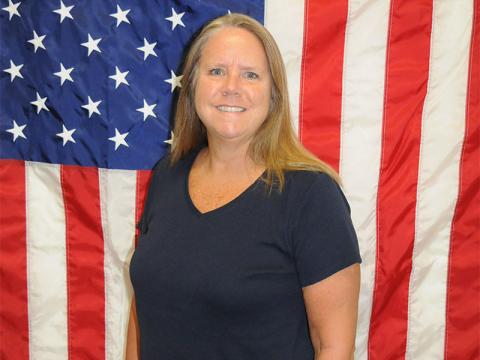 Lori Walden is a veteran with 32 years of service in the Air Force.