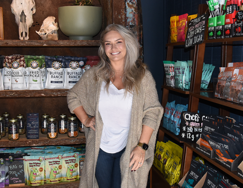 Christy Kay opened Blue Ridge Jerky in 2014, bringing her passion for the area back home.