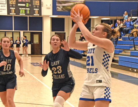 Maggie Ledford scored 14 points in Fannin County’s win over Armuchee.