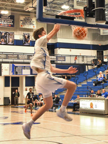 Kolton Kaylor has been the high scorer in the team’s recent wins over Coosa and Gordon Lee. News Observer Photo by Glenn Harbison 