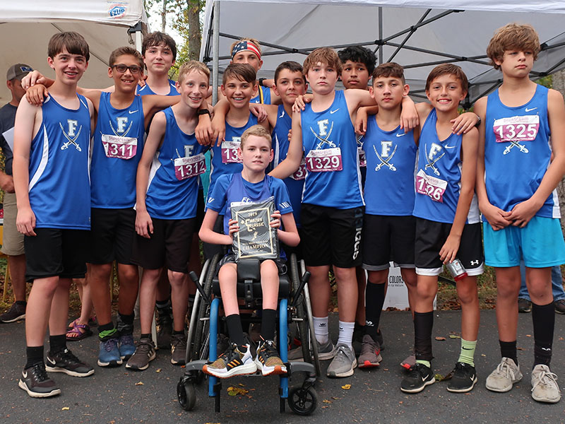 Middle School Cross Country Team