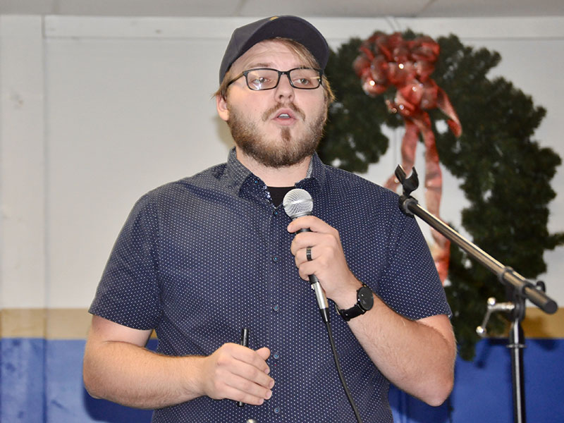 Blue Ridge Community Theater Production Manager Joey Nicolella discussed the positive effects of social media on organization marketing during the 25th Annual Community Services Conference at the Kiwanis Fairgrounds.