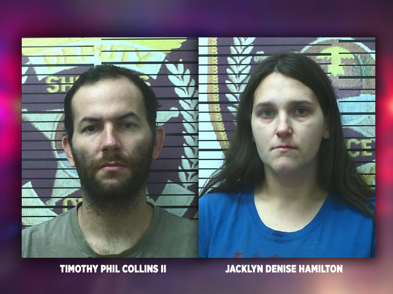 Arrested couple from Ducktown.