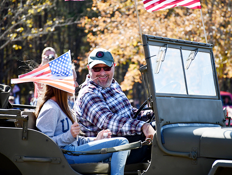 Veterans from across the Fannin County community traveled to Fannin County Middle School for the school’s Veterans’ Day Parade Friday, November 6. While the school hosts a program every year for area veterans, this year’s event was modified for COVID-19 conditions.