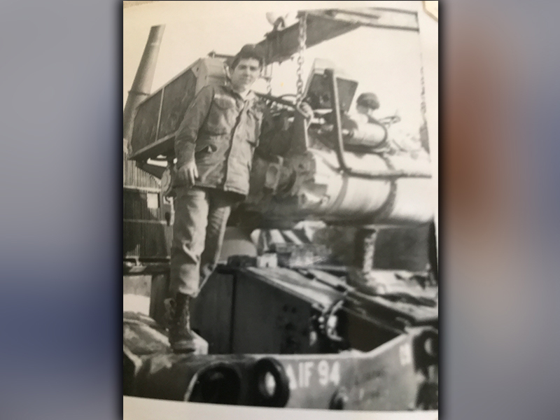 After being drafted, Army veteran Charles Spivey worked as a gunner and later as a mechanic in Germany during the Vietnam War.
