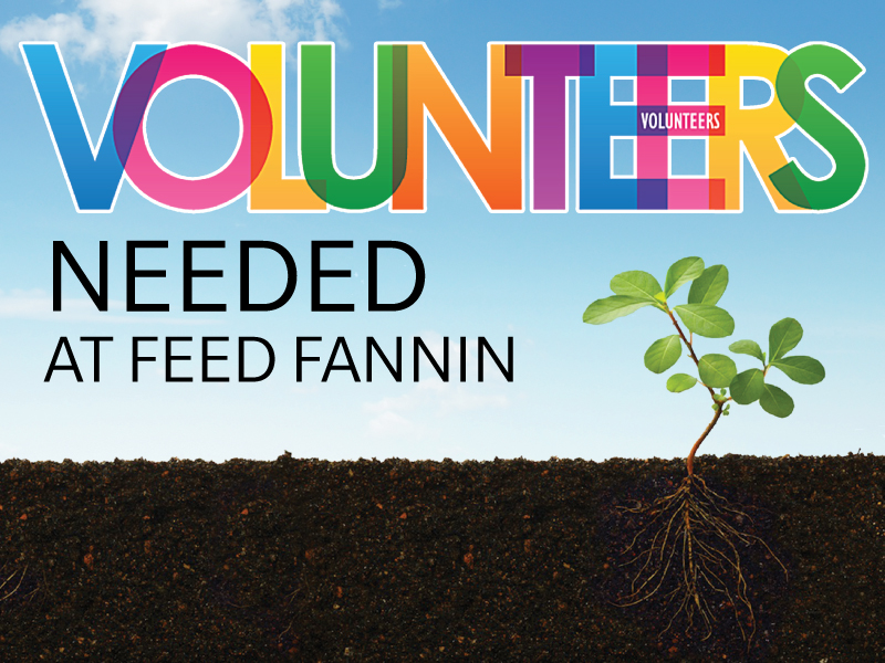 Feed Fannin is looking for individuals to join them in their mission of eliminating hunger in Fannin County.