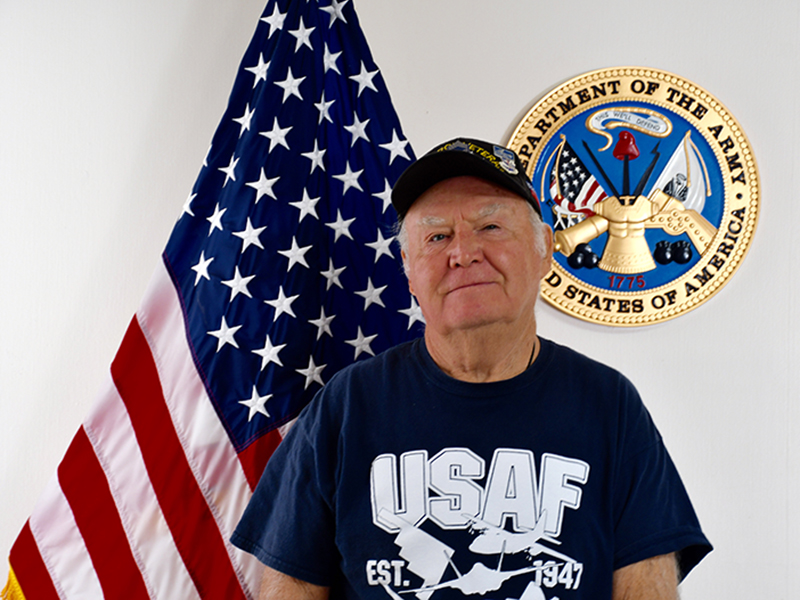 Fannin County resident Chris McKee served during the Vietnam War in the United States Air Force for 21 and a half years.