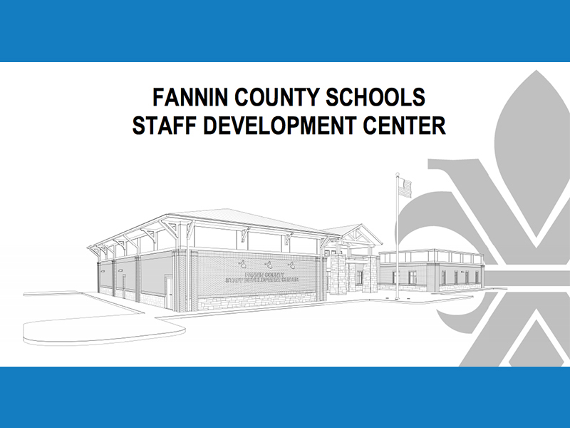 The Staff Development Center, at a cost of $3,791,410, will include a large presentation room for board meetings, a training room, 16 offices, a mailroom, a records room, a break room, reception areas, conference rooms, storage areas and more.