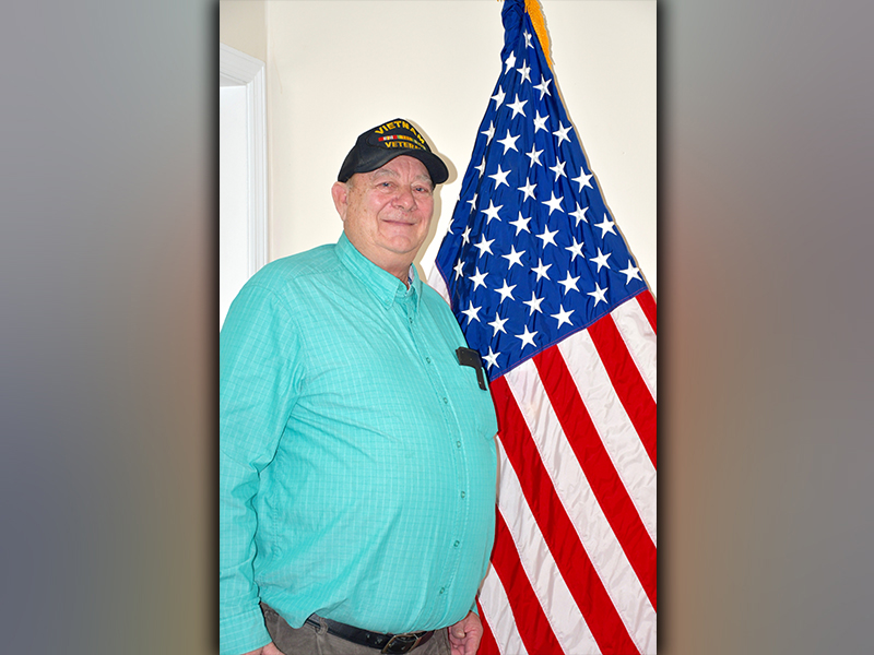 Veteran Paul Hunter served his country in the United States Army during the Vietnam War and works hard daily to ensure veterans get the help they need and deserve.
