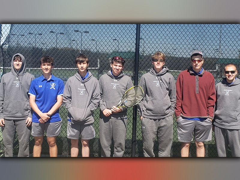 The Fannin County men’s tennis team has had an amazing season and will compete in the state tournament in mid-April as the four seed. The tennis team consists of, from left, Will Jones, Jake Jones, Bryan McCalley, Luke Pelfrey, Gavin Mowery, Rob Russell and Sam Jabaley.