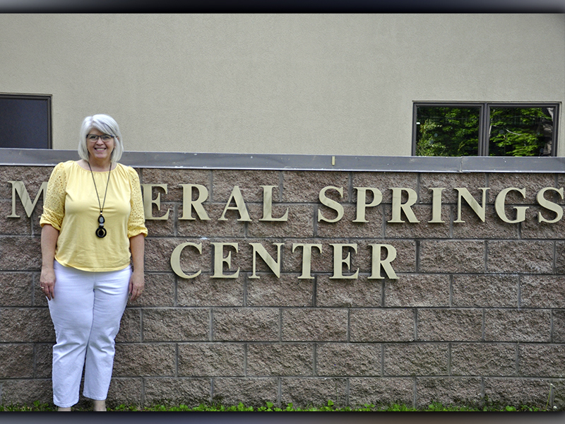 Robin Davenport has taken over the reigns at the Mineral Springs Center as the new director. She has connections with the facility dating back to 1999.