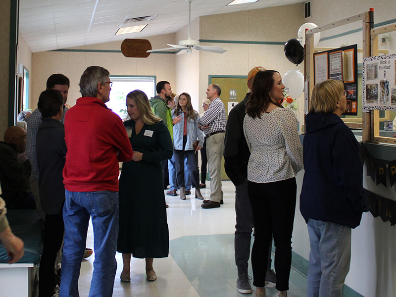 Ocoee Animal Hospital’s lobby was filled with people wishing Dr. Garry Day well as he retires from over 40 years of veterinary medicine Saturday, February 26. 