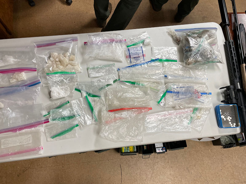 These drugs were seized when Gilmer County deputies and agents of the Appalachian Regional Drug Enforcement Office arrested Jacob Greg Davis.