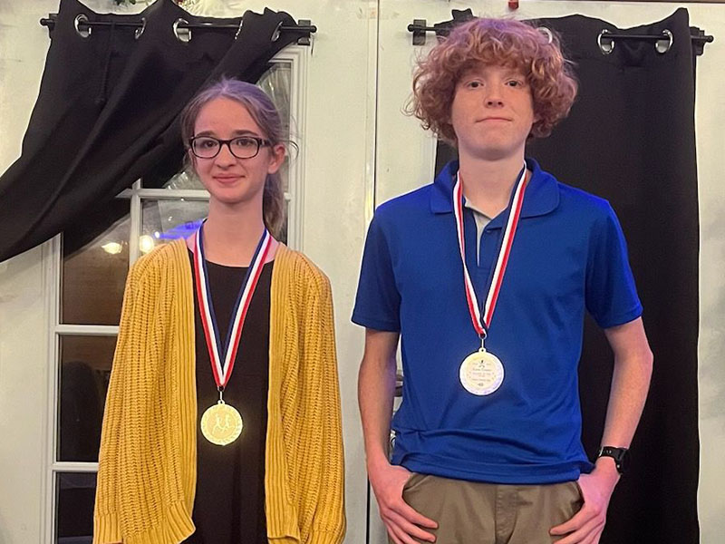 Earning cross country Rookie Awards were Sydney Ford and Koen Verner.