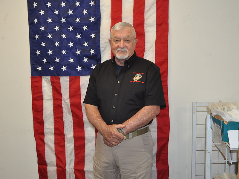 Thom Potito served 21 years in the United States Marine Corps, including a tour as a member of a perimeter defense platoon in South Vietnam.