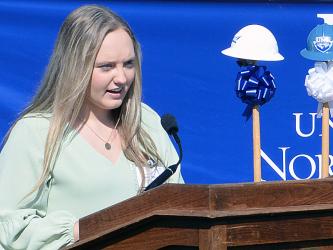 Emma Mitchell told how UNG Blue Ridge has changed her life.