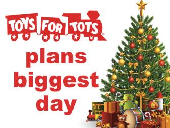 Toys for Tots plans biggest day