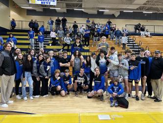 The Fannin County High School wrestling team traveled to Jeff Davis High School and made their mark as the 2023 AA State Dual Runner-Ups, Saturday January 21. 