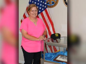 April King, who served as April Asher, retired as a lieutenant colonel. She is now finance officer for Post 248 of the American Legion.