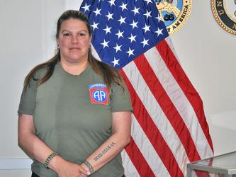 Elissa Lonsdale-Nester served for eighteen and a half years as an Army combat medic, as well as drill sergeant and senior medic for the PACOM Aviation Brigade. She was medically retired in 2015.