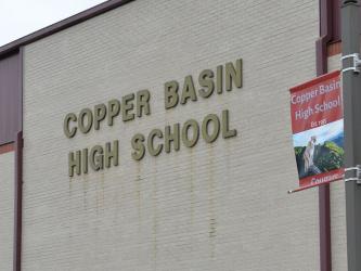 Copper Basin High School received a “B” in recent rankings presented by the state Board of Education, missing an “A” by only one tenth of a point.